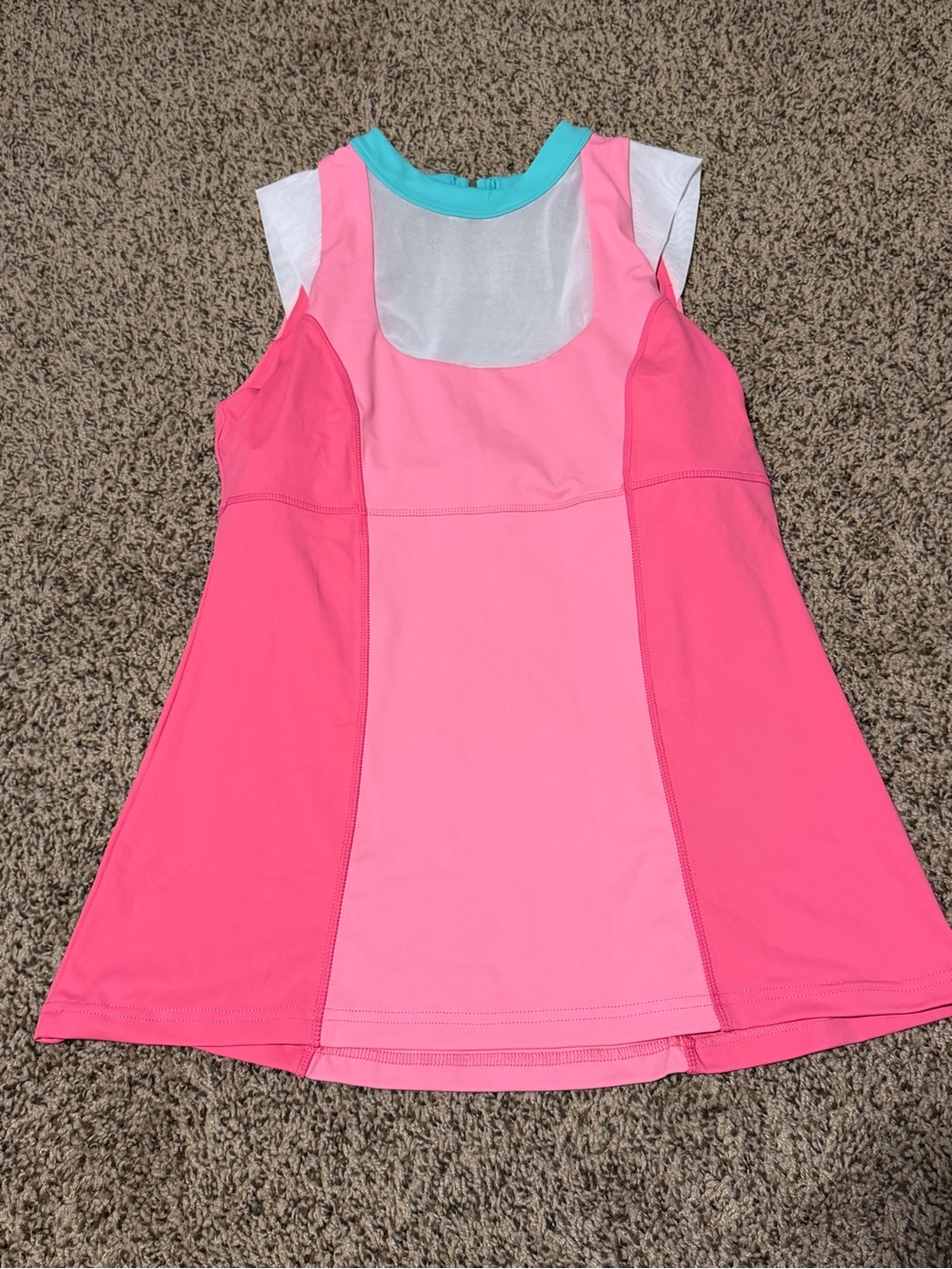 Crowned Athletics After midnight Cinderella Pink Athletic tank